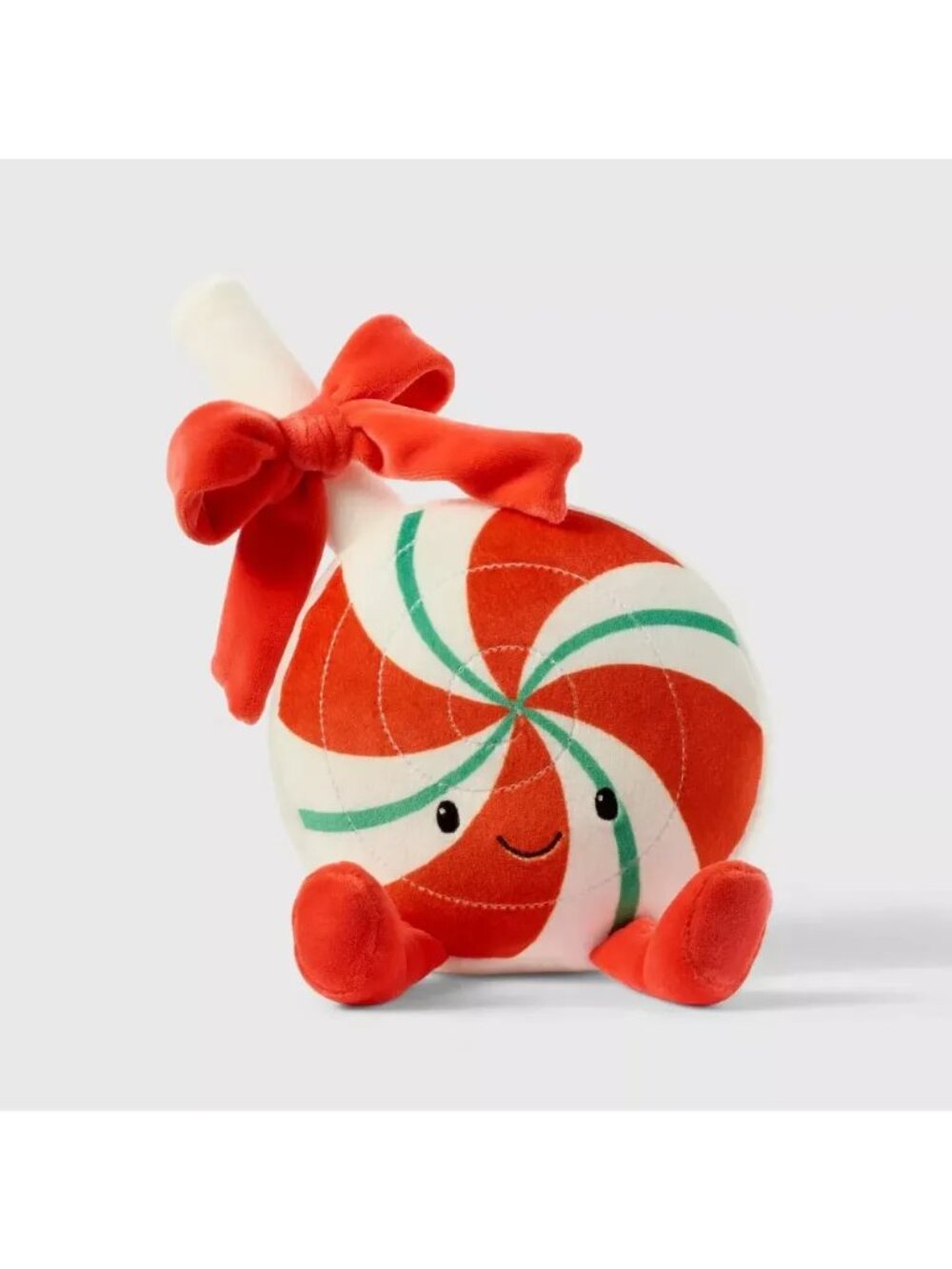Gigglescape Peppermint Lollipop 9" Soft Plush Toy NEW with tags